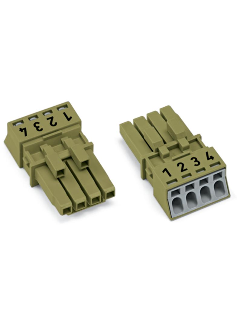 Buchse. CCS. 4-pol. Kod. B. Steuerun