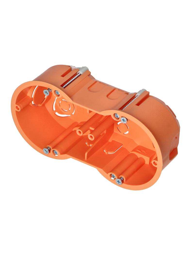 Puszka podtynkowa 60 mm płytka dwukrotna do G/K 70 sztuk OR-JB-13813/2/70 ORNO