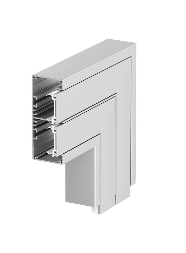 GA-FS53130EL, Naroże płaskie, stałe, Alu