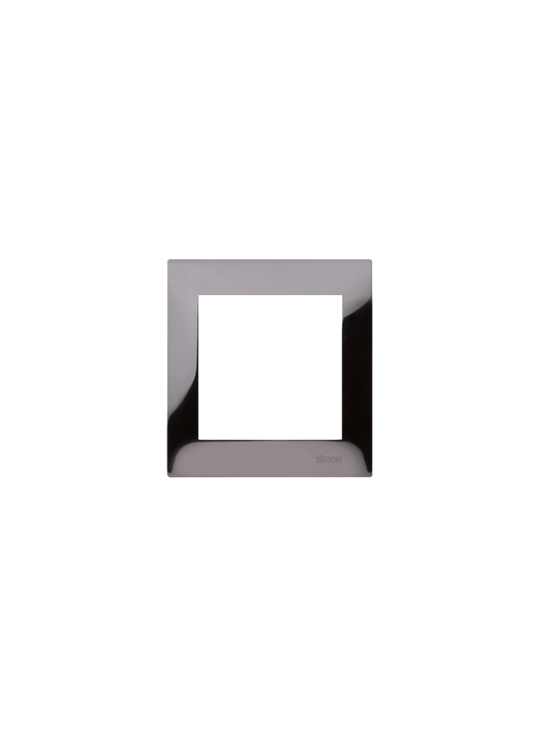 Simon 54 Premium Ramka 1-krotna PREMIUM IP20 / IP44 ciemna stal DR1/67 KONTAKT