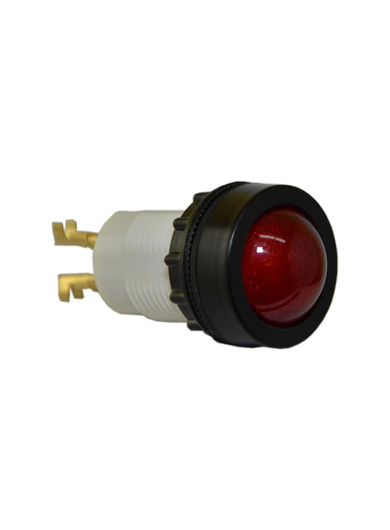 Lampka D22S 24V-230V czerwona