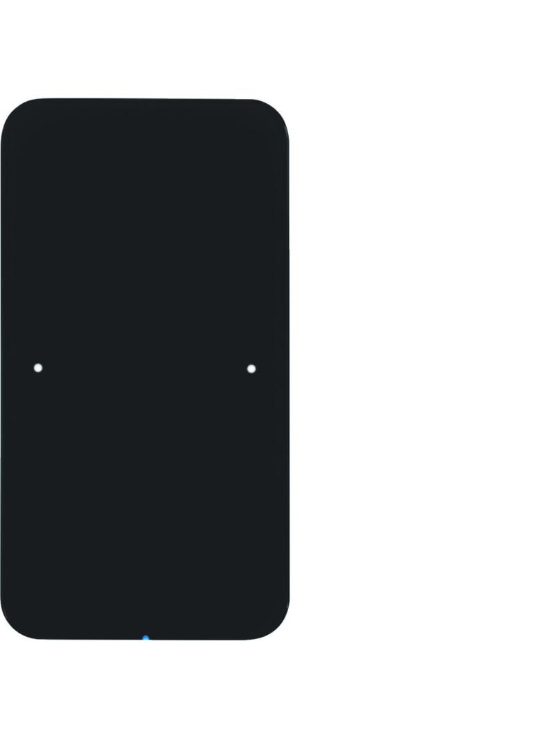 BERKER R.1 Sensor dotykowy 1-krotny szkło czarny 75141865 HAGER