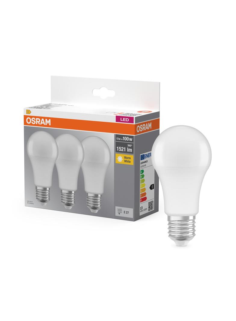 Lampa LED BASE Classic A100 13W/827 230V plastik E27 FS3 OSRAM