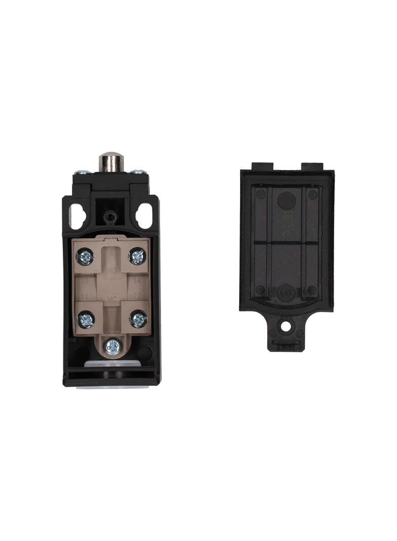 ŁĄCZNIK KRAŃCOWY (TWORZYWO) Z POPYCHACZEM