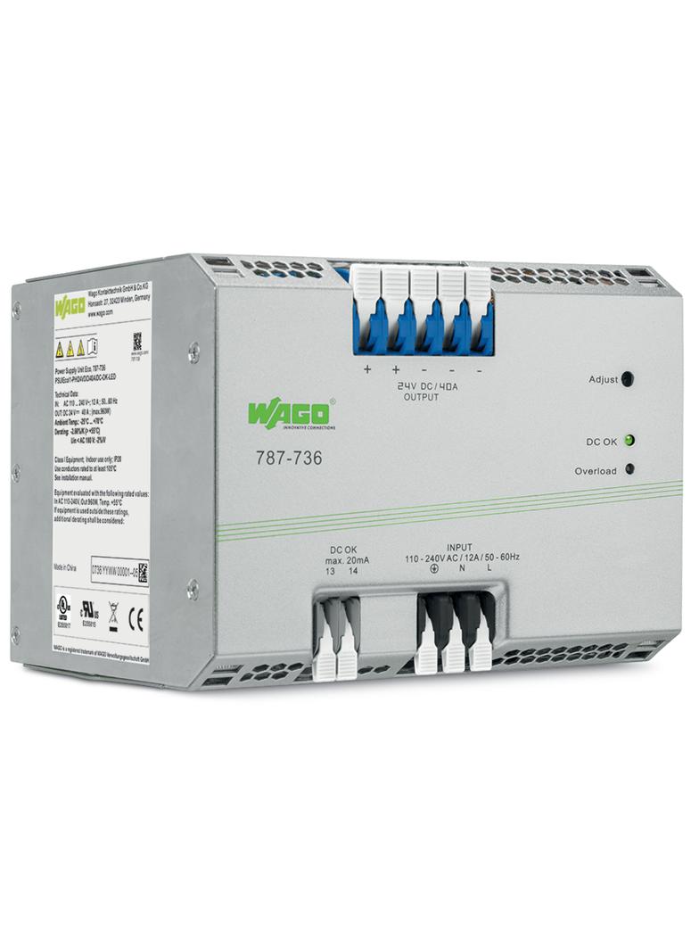 EPSITRON zasilacz ECO 24V 40A impulsowany po stronie pierwotnej WAGO