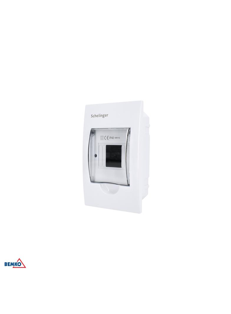 ROZDZIELNICA PODTYNKOWA IP40 ZACISKI 4N+4PE 1x4P