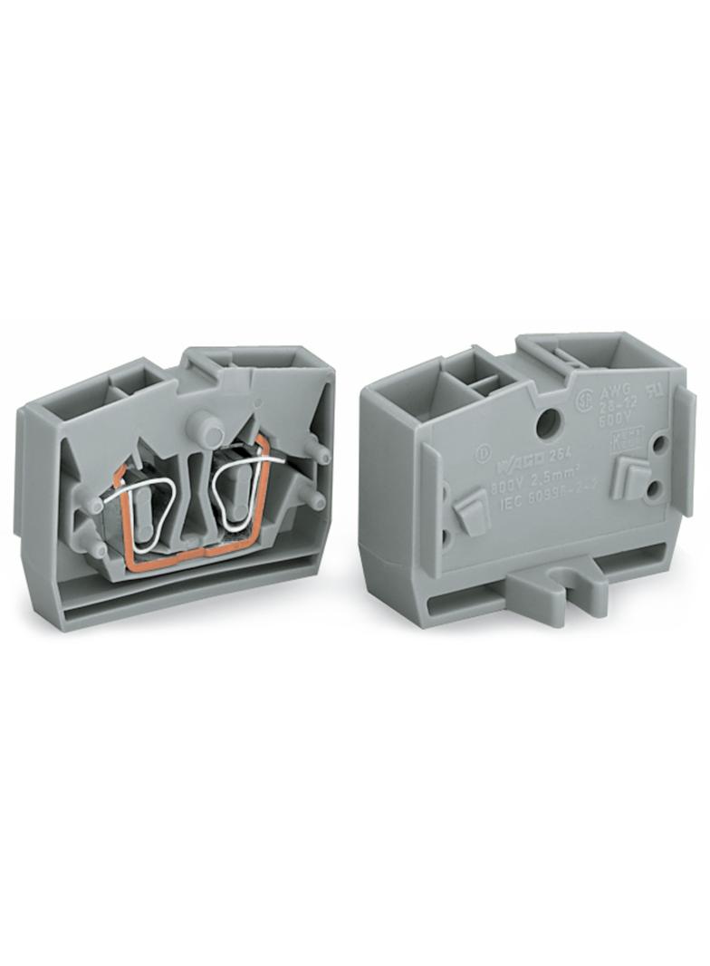 złączka wewnętrzna 2-przew. 2,5 mm2 pomarańczowa