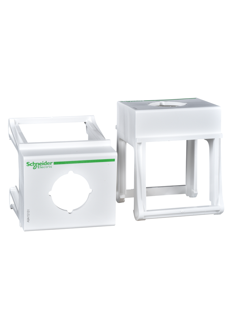 Podstawa modułowa Acti9 na szynę TH 35 z wycięciem fi 22mm, szerokość 3 moduły 18mm