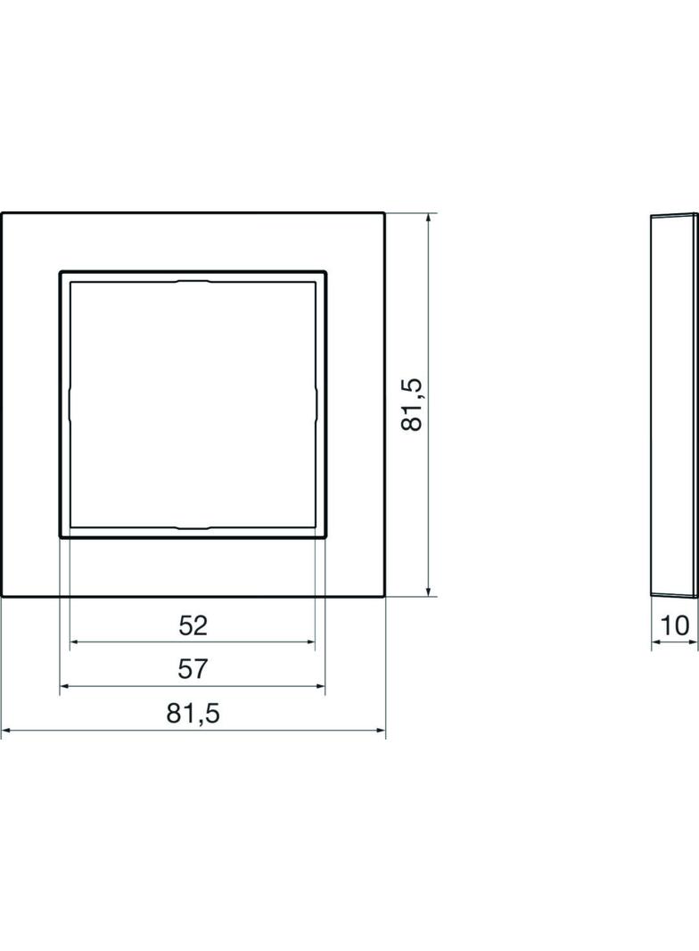 BERKER Q.3 Ramka pojedyncza aluminium aksamit lakierowana 10116094 HAGER