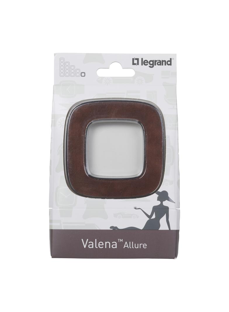 VALENA ALLURE - RAMKA POJEDYNCZA SKÓRA, Legrand