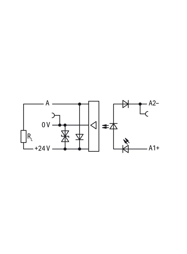 złączka z optoseparatorem 24VDC/24VDC/3A