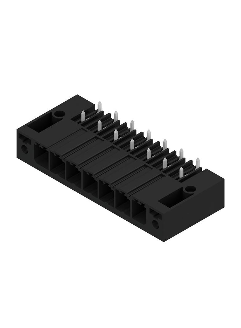 SV 7.62HP/07/270F 3.5SN BK BX Wtyki PCB (złącza płyty), 7.62 mm, Liczba biegunów: 7, kąt odejścia: 270° /24szt./ 1931420000 WEIDMÜLLER