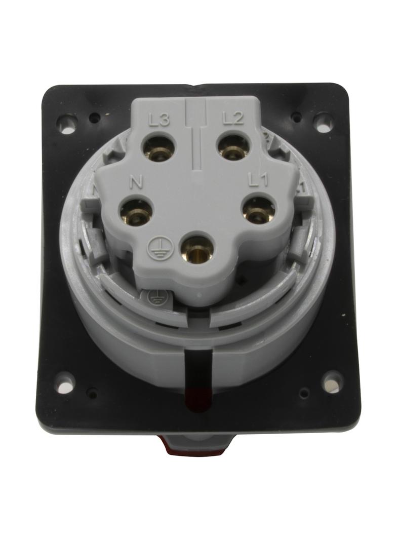 P17 TEMPRA PRO GNIAZDO TABLICOWE 32A 3P+N+Z 400V IP44, Legrand