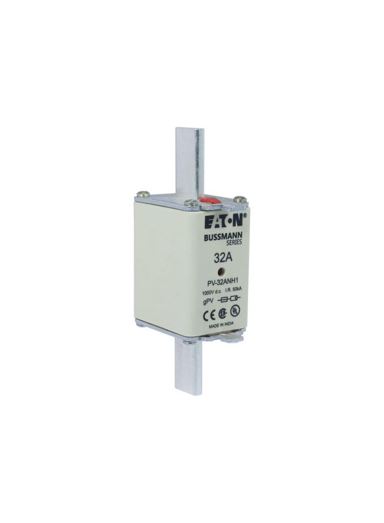 PV-32ANH1 Wkładka PV NH 32A 1000V DC PV rozmiar 1 podwójny wskaźnik PV-32ANH1 EATON