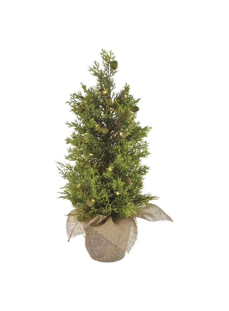Ozdoba świąteczna choinka 30 LED 50 cm ciepła biel IP44 timer DCTW31 EMOS