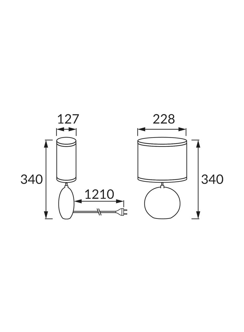 Lampka stołowa FIONA E14