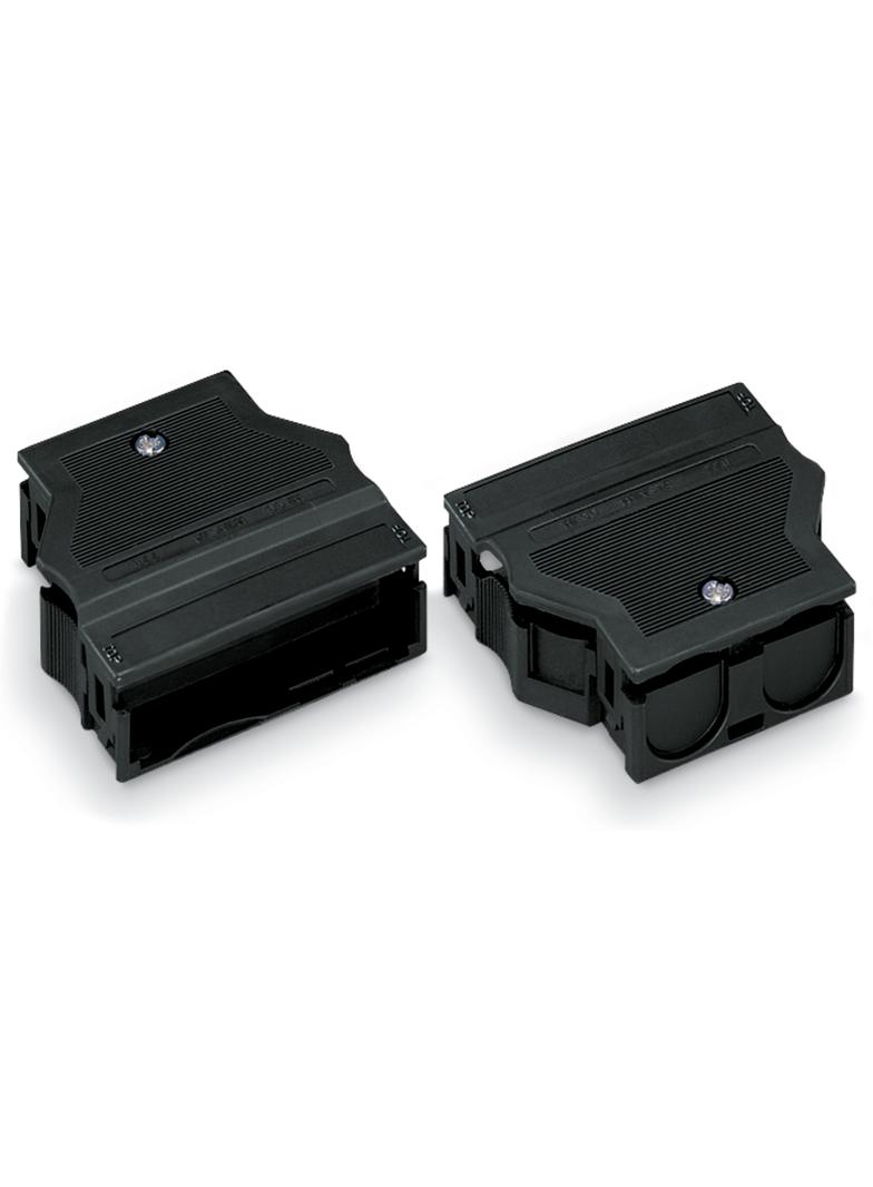 obudowa odciążająca przewody 5-torowa czarna