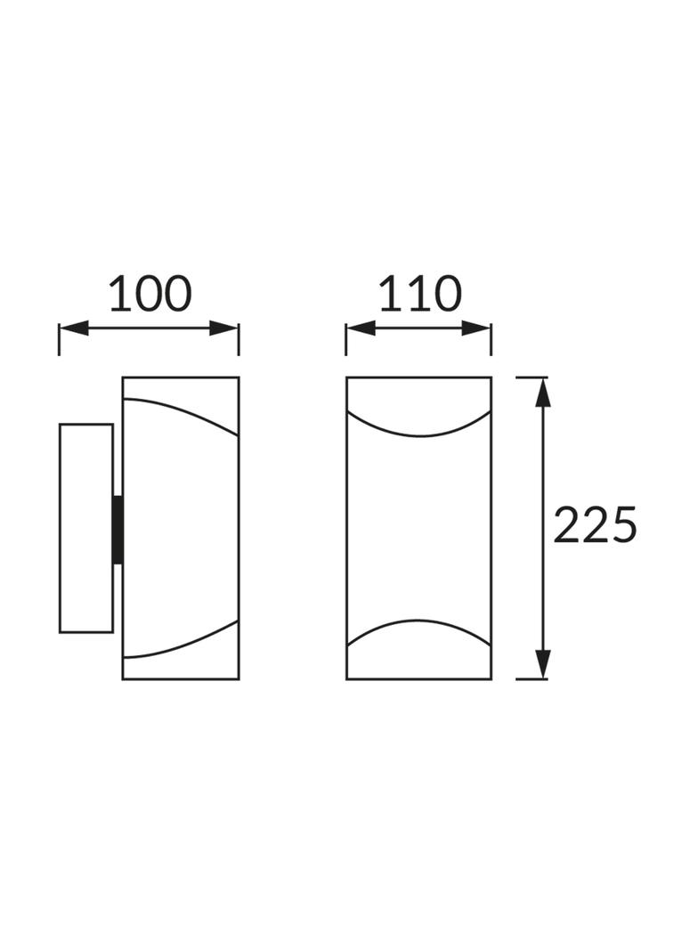 Oprawa hermetyczna KASJAN 2xGU10 C GREY