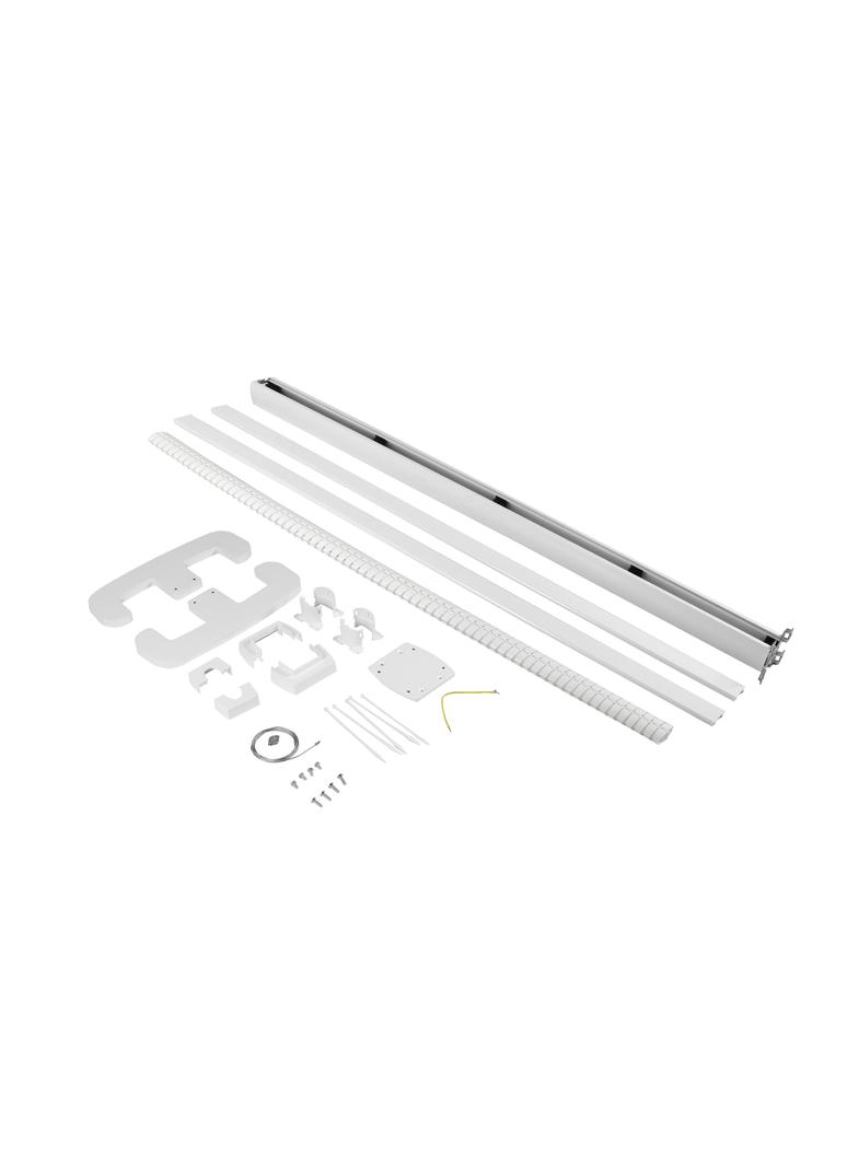 Kolumna ruchoma 1-komorowa dwustronna 2m, biała, Legrand