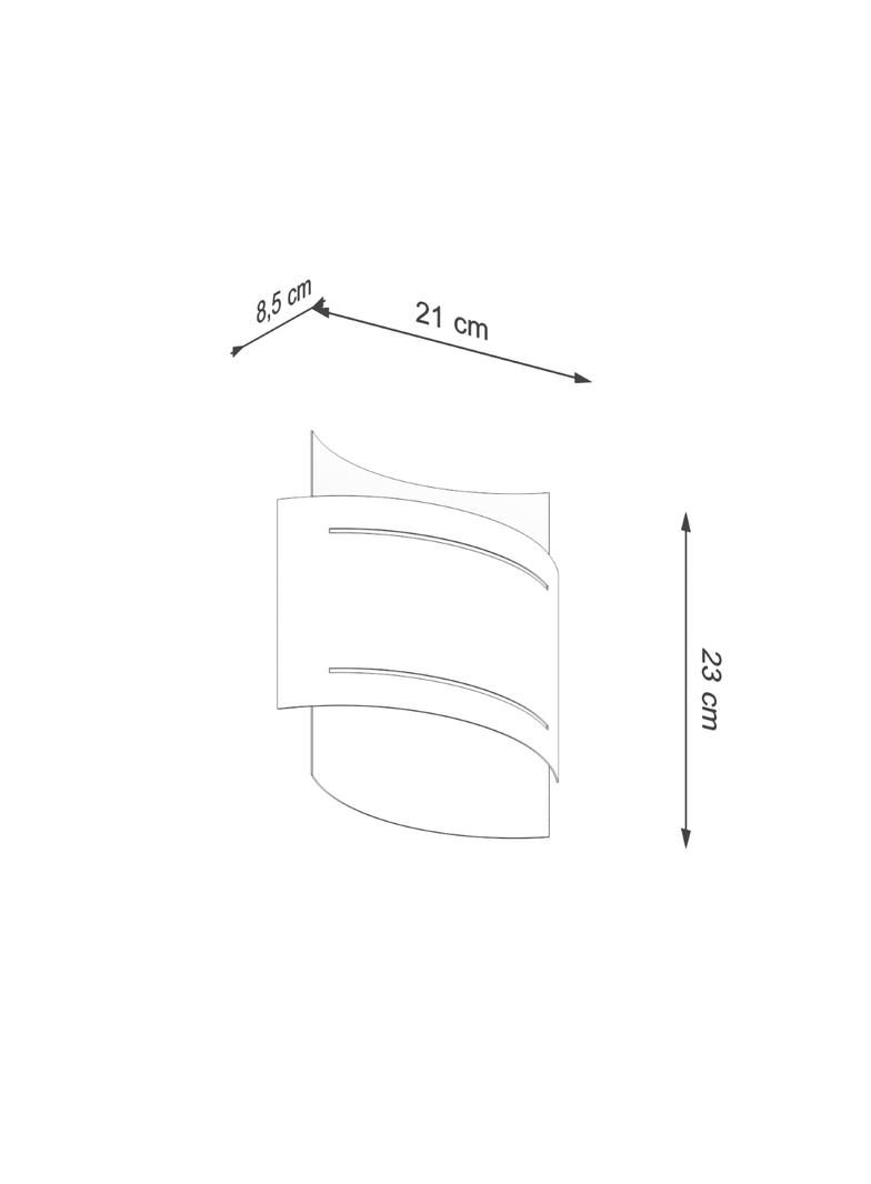 Sollux Kinkiet HESTIA czarny SL.0981