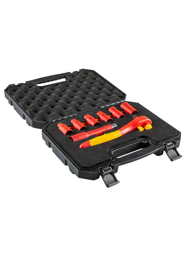 Klucze nasadowe 1000V, 8 szt..