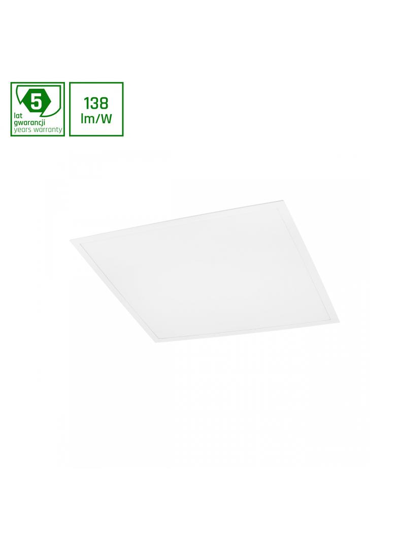 ALGINE PANEL BACKLIGHT 40W NW 230V 120st IP20      600x600x32 BIAŁY  5 lat gw.