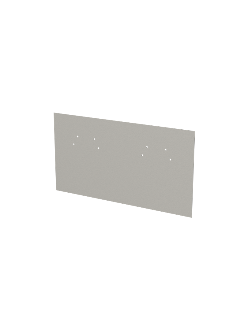 ZX830 Przedział metalowych o wysokści 3GU dla TwinLine-W (350mm głębokość)