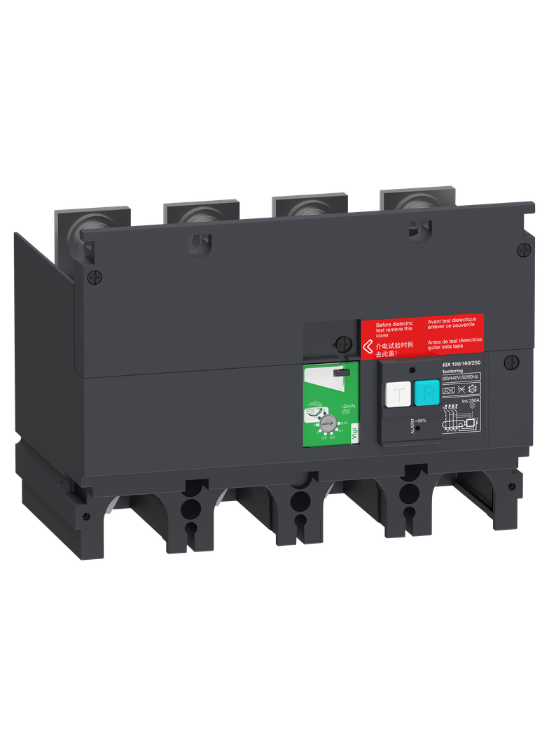 Moduł różnicowy VigiPacT, ComPacT NSX, 100/160/250, 200 VAC do 440 VAC, 30 mA do 30 A, 4P