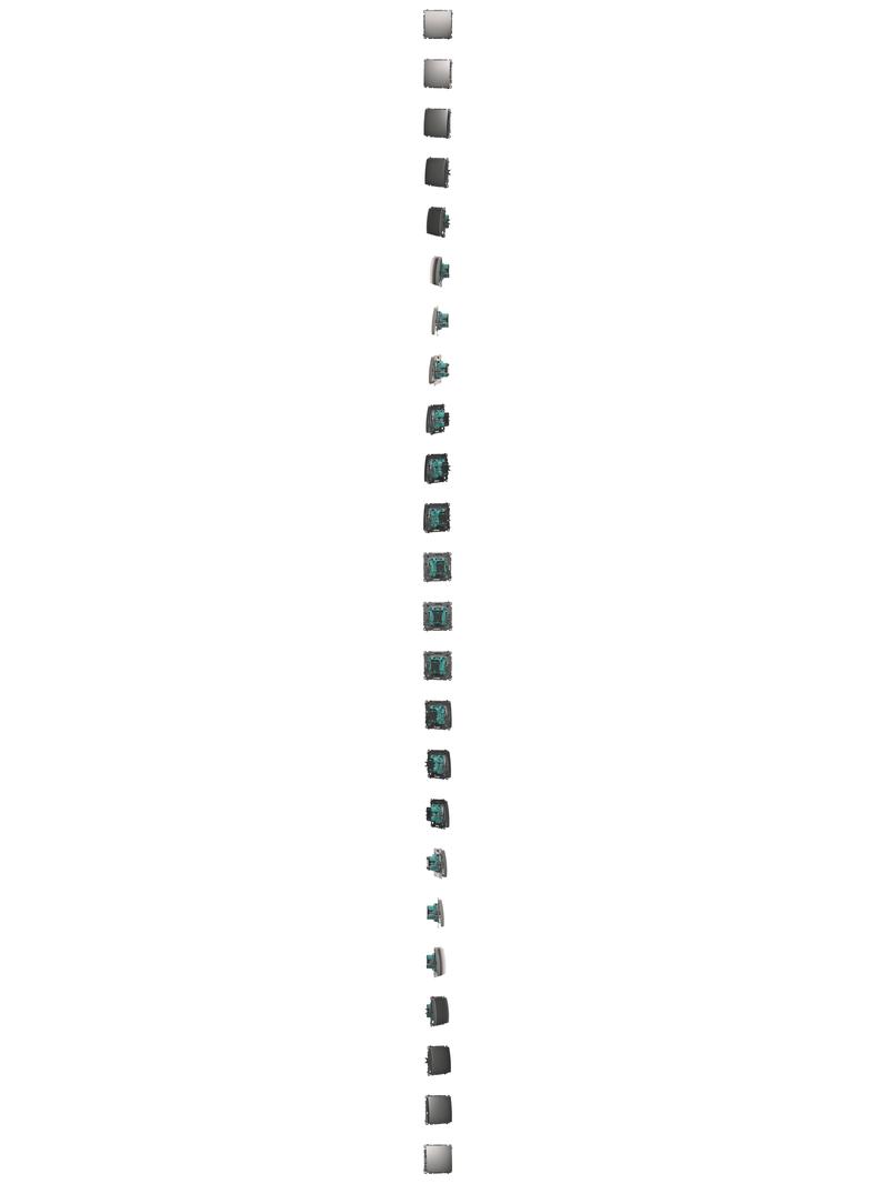 Simon Basic Przycisk światło 16A 250V zaciski śrubowe srebrny mat BMS1A.01/43 KONTAKT