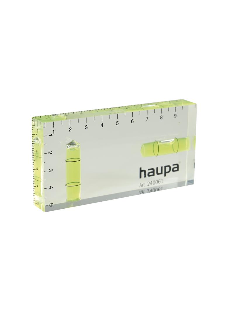 Poziomica akrylowa HUP Mini 100x50x15