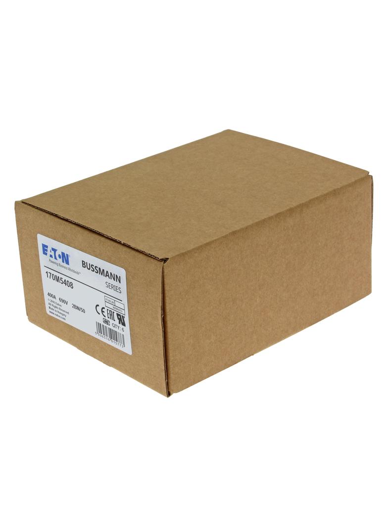 FUSE 400A 690V 2BN/50 AR UC Wkładka szybka 400A AC 690V rozmiar 2 61x77x51 mm aR IEC UL w 170M5408 E