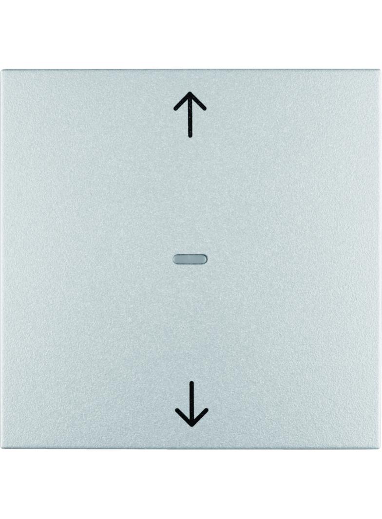 BERKER B.Kwadrat/B.7 KNX RF quicklink przycisk żaluzjowy aluminium mat 85245283 HAGER