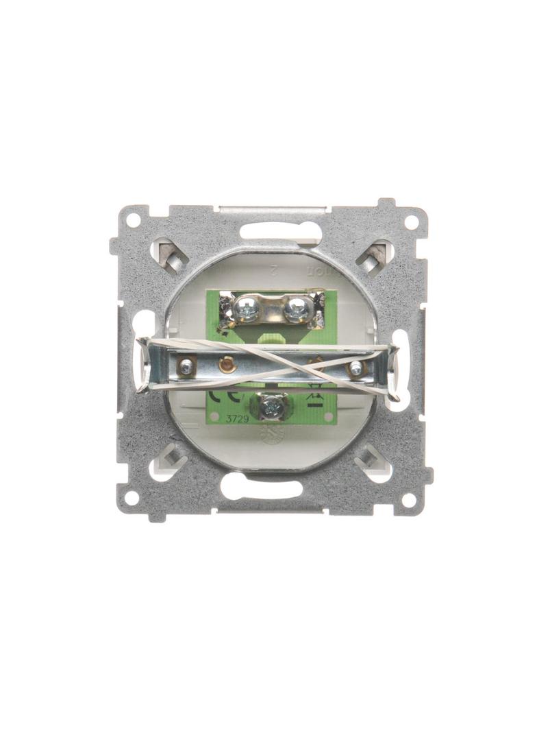 Simon 54 Gniazdo antenowe TV pojedyncze Do instalacji indywidualnych biały