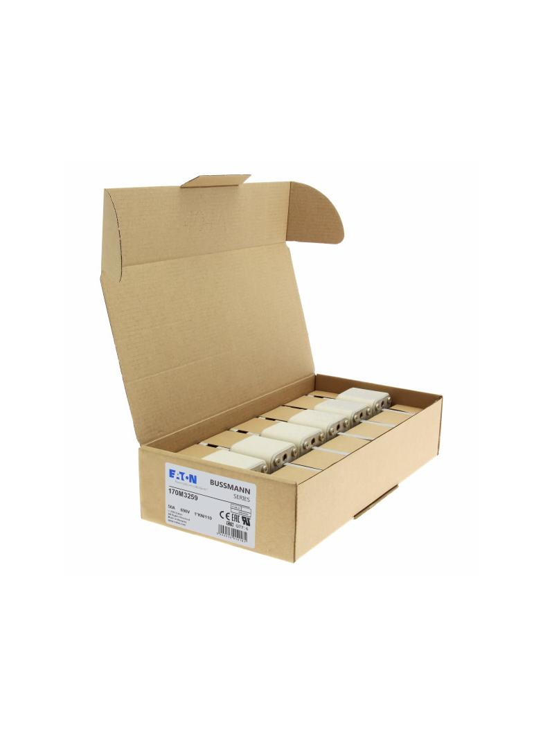50A 690V 1*KN/110 aR INDICATOR FUSE Wkładka szybka 50A AC 690V compact DIN 1 45x58x134 mm, 170M3259