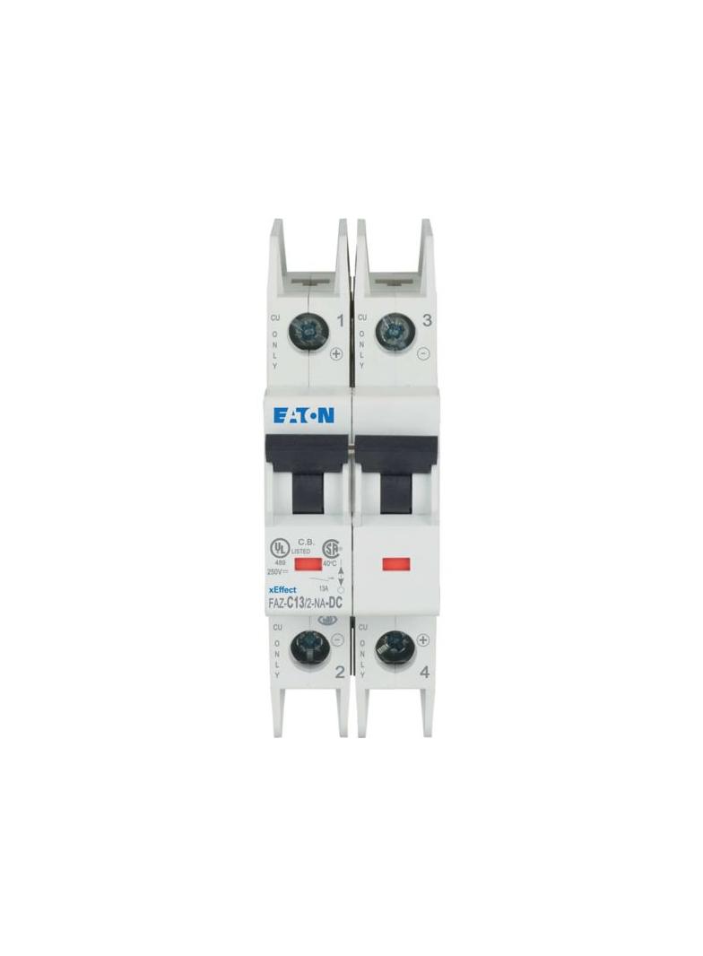 FAZ-C13/2-NA-DC Wyłącznik nadprądowy 10kW DC C13A 2P DC DC 120642 EATON