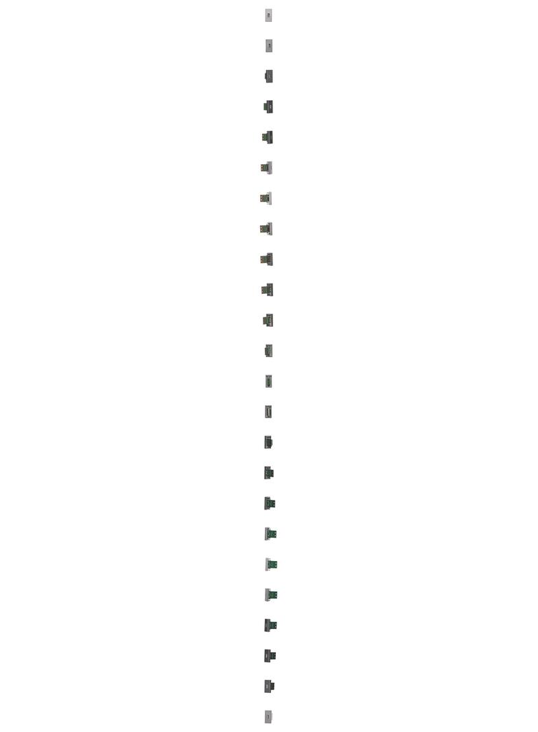 Simon Connect Płytka K45/2 złącza USB typ A żeńskie 225x45mm + gniazdo zaciski śrubowe aluminium K128B/8 KONTAKT