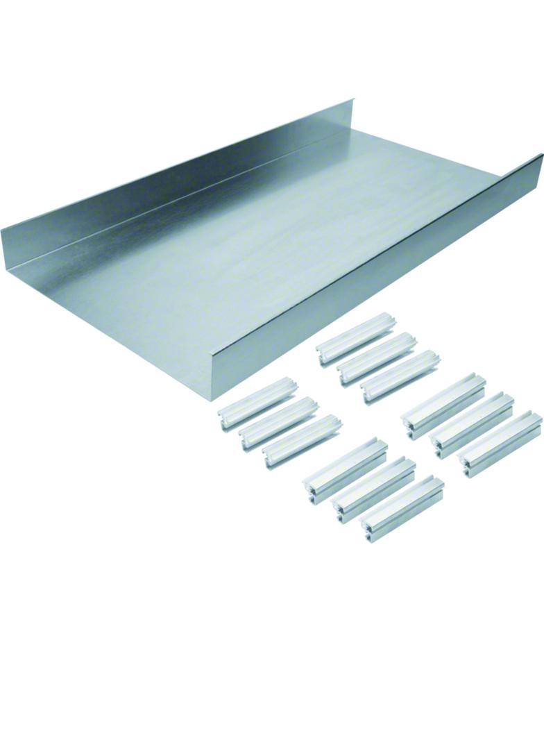 tehalit.AK Podstawa kanału napodł 2-str skos pokrywy 400x70mm stal AKU4000702 HAGER