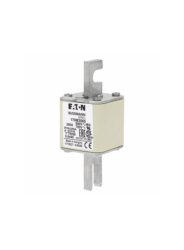 200A 690V 1*TN/80 aR INDICATOR FUSE Wkładka szybka 200A AC 690V compact DIN 1 45x58x104 mm 170M3065