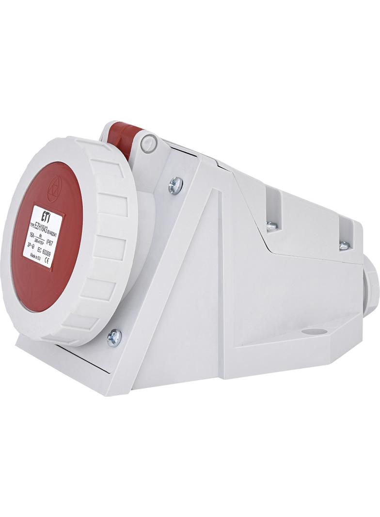 16A 400V 3P+PE Gniazdo stałe IP67 EZH 1643 004482041 ETI