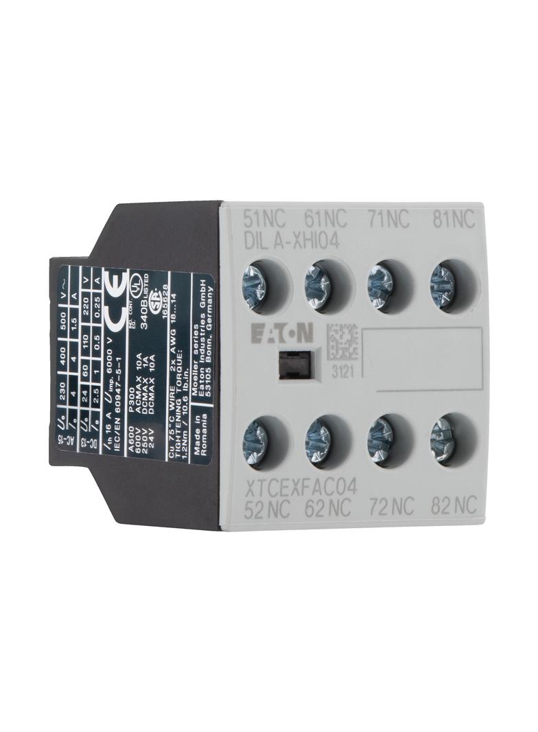 Styk pomocniczy 4R montaż czołowy DILA-XHI04 276424 EATON