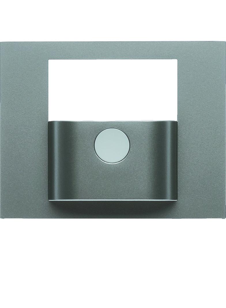 BERKER KNX e/s K.x Płytka czołowa do modułu czujnika ruchu KNX stal szlachetna lakierowana. 80960473 HAGER