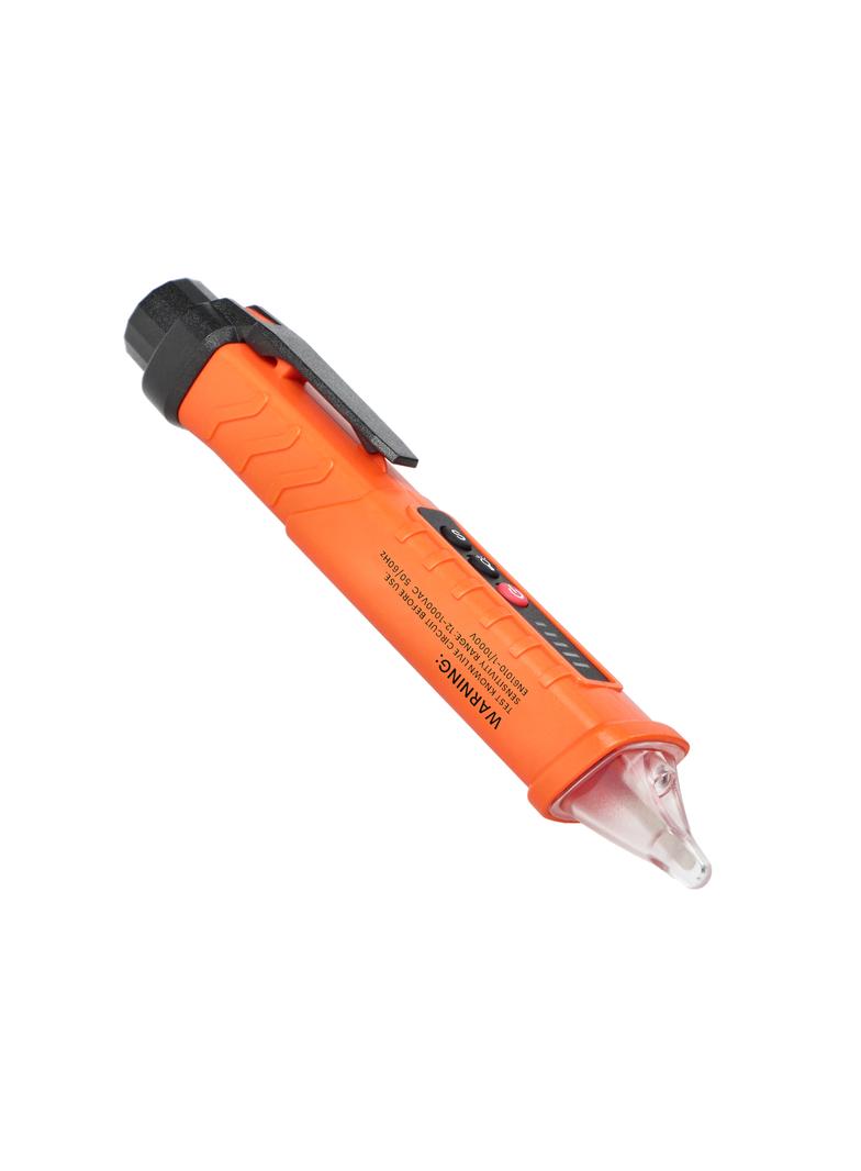 Indukcyjny tester napięcia 12-1000 V AC/DC latarka pomarańczowy VT-3 ORNO