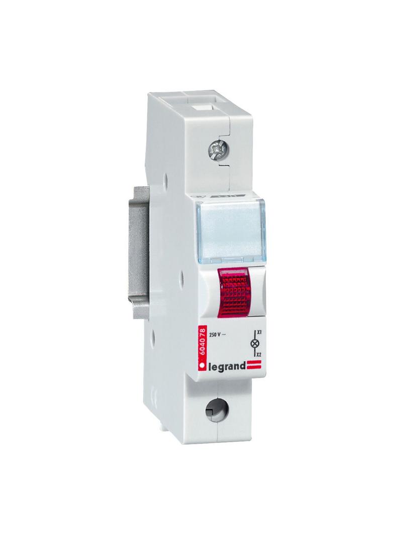 LAMPKA SYGNALIZACYJNA L311 CZERWONA 230 V, Legrand