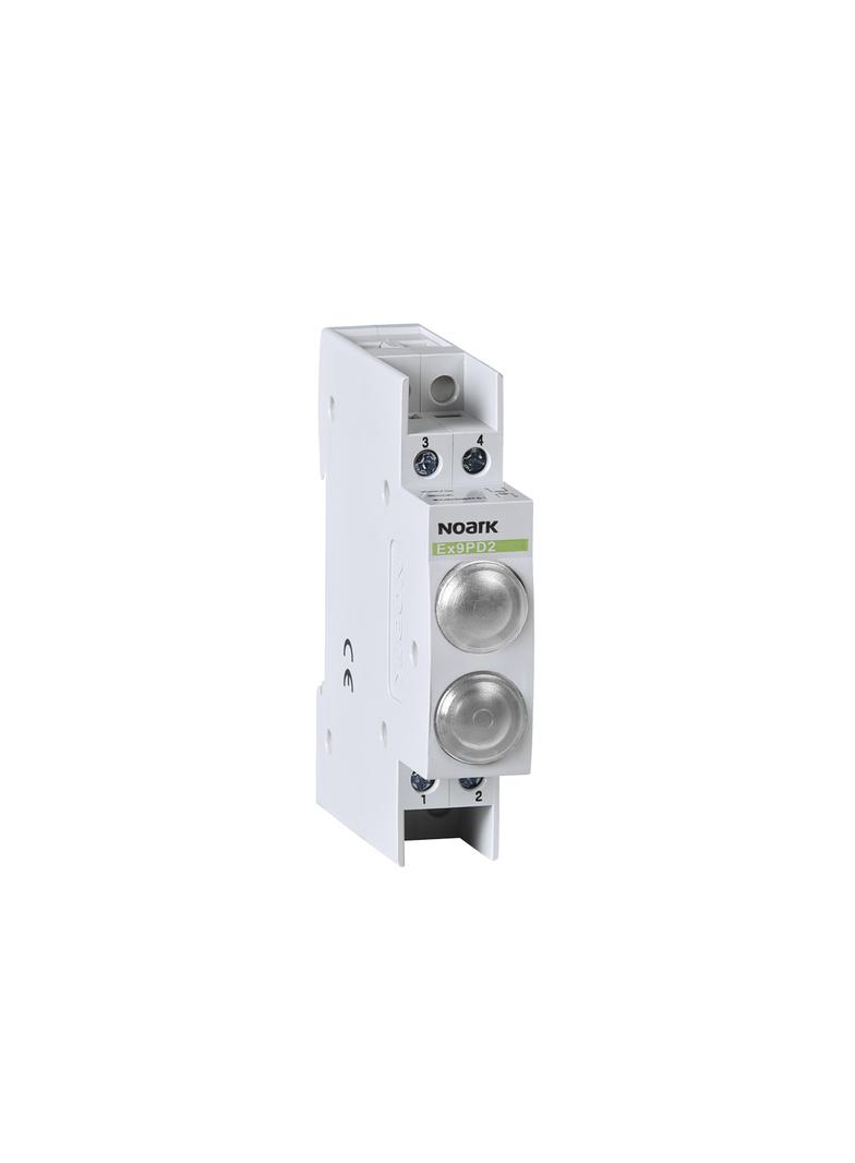 Ex9PD2ww 110V AC/DC Lampka sygnalizacyjna 110V AC/DC 1 biała 1 biała LED 102527 NOARK