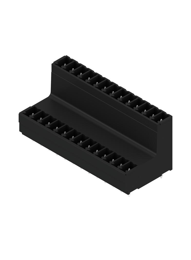 SCDV-THR 3.81/26/180G 3.2SN BK BX Wtyki PCB (złącza płyty), 3.81 mm, Liczba biegunów: 26, kąt odejścia: 180° /20szt./ 1035590000 WEIDMÜLLER