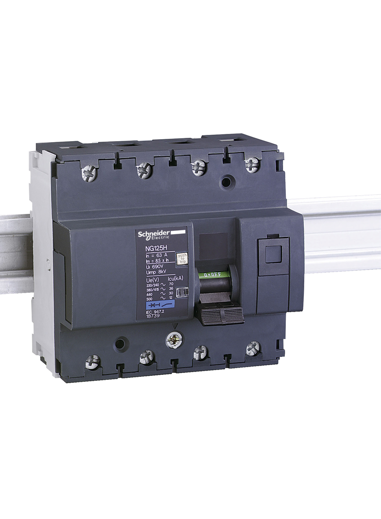 Wyłącznik nadprądowy Acti9 NG125H-C32-4 C 32A 4-biegunowy