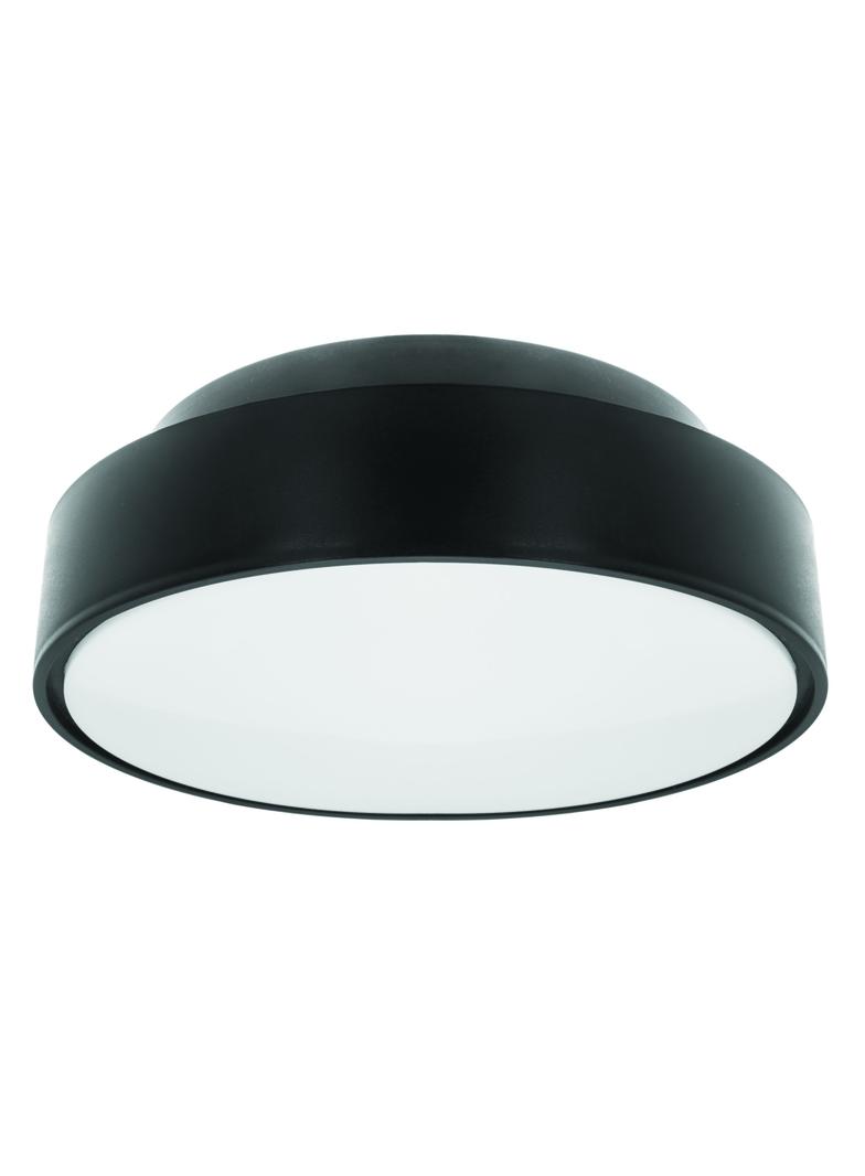 Oprawa oświetleniowa DIONE LED czarny pierścień, czarna podstawa, klosz mleczny b.neutralny 13W, czu