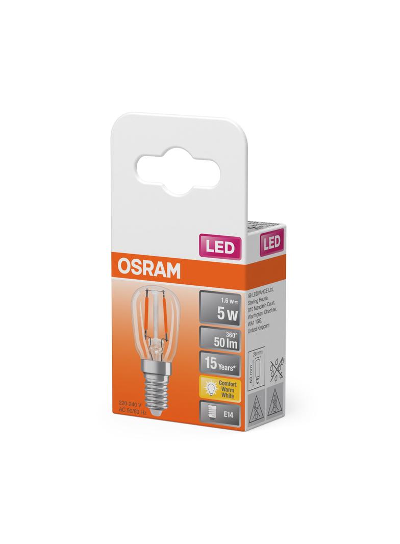 Lampa LED SPECIAL T26 Filament szkło przezroczyste 5 non-dim 1,6W 824 E14