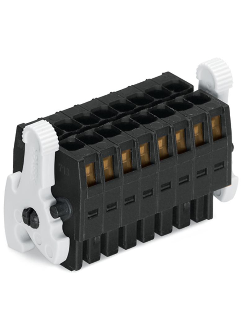 Gniazdo MCS-MINI Classic 16-biegunowe czarne raster 3,5mm /25szt./ 713-1108/037-000 WAGO