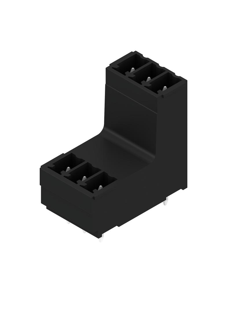 SCDV-THR 3.81/06/180G 3.2SN BK BX Złącze wtykowe płytek drukowanych /50szt./ WEIDMULLER